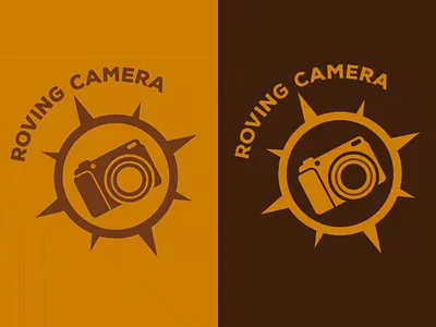 Roving Camera Logo branding graphic design logo logo design