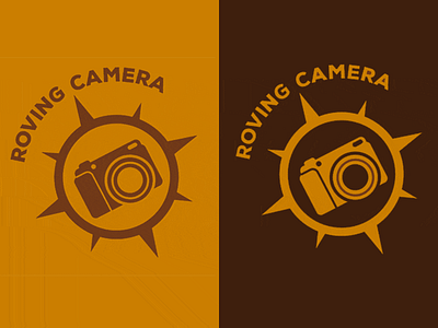 Roving Camera Logo branding graphic design logo logo design