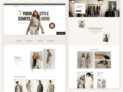 Knitknot - eCommerce Store Design cloths store design ecommerce framer noocode responsive design shopify shopify store store design ui web design webflow