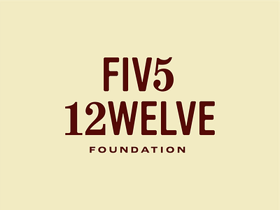 Five Twelve Logo Concept brand identity branding community foundation graphic design icon identity design logo logo design non profit