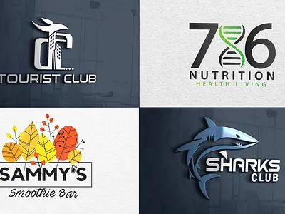 Some Logo Design Project 3d bar logo branding coffe shop graphic design logo resturant logo
