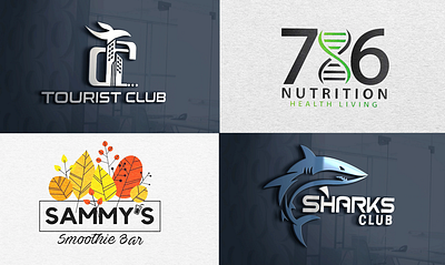 Some Logo Design Project 3d bar logo branding coffe shop graphic design logo resturant logo