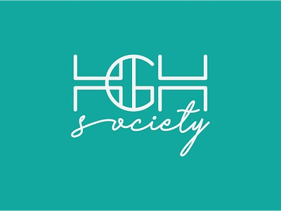 Logo Design For High Society 1029 54 branding calm graphic design heart illustrator logo logodesign react simple social society typography ui vibe viral