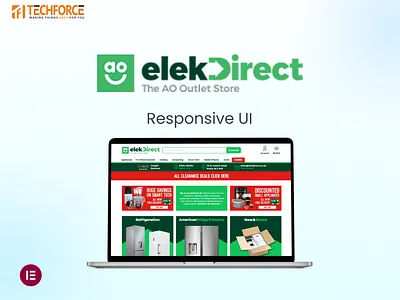 Elek Direct - Responsive UI branding ui
