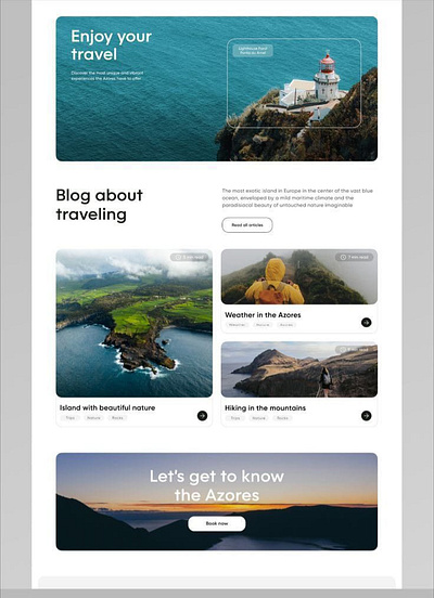 Traveling Site graphic design ui ux