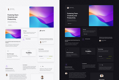 TodoFusion - Framer Template dark mode design design system figma figma ui framer framer tempalte framer ui framer ui kit framer web ui ui kit ui kit library web web design web ui kit