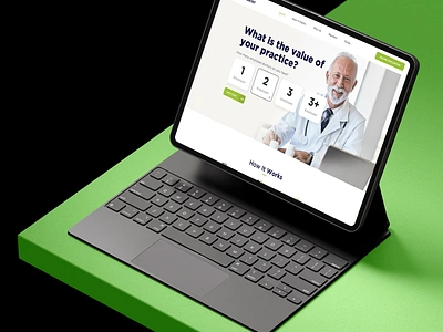 Doctors Practice Website Design appointment branding classis clean clinic design doctor graphic design health care interface medical medicine modern online consultation practise ui ux web website wellness