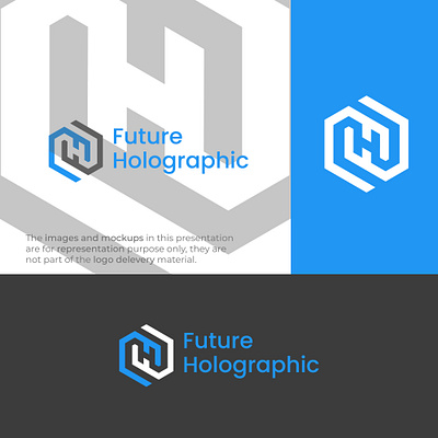 Future Holographic best designer graphicdesign illustration logo design logodesign minimal modern logo