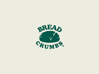 Bread Crumbs - Logo Design for Bakery badge bakery bakery logo brand designer brand identity brand mark branding bread business logo creative food logo design crumbs food industry food logo green logo visual identity design