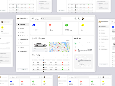 RapidRides | All-in-One Online Taxi Booking Dashboard Solution custom app development company graphic design agency hire dedicated developers hire taxi app developers online taxi booking app design online taxi business dashboard taxi booking app development taxi booking dashboard design ui ui design company ui ux design company ux ux design company