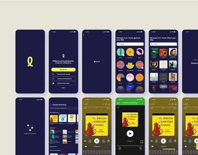 ListenLit: Audibook App for Multitaskers audiobook app don norman podcast app the design of everyday things