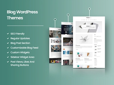 A Vibrant WordPress Blog Themes for Storytellers blog blogtheme branding theme design wordpress theme