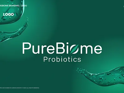 PureBiome Branding | Logo Design branding cleanaesthetics design graphic design graphicdesign guthealth healthandwellness leaflogo logo logodesign logoinspiration minimaldesign natureinspired organicbranding probiotic purebiome ui ux visualidentity