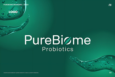 PureBiome Branding | Logo Design branding cleanaesthetics design graphic design graphicdesign guthealth healthandwellness leaflogo logo logodesign logoinspiration minimaldesign natureinspired organicbranding probiotic purebiome ui ux visualidentity