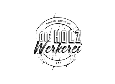 Holz Werkerei Branding branding logo