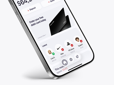 Paytee - Overview application banking branding card creative direction fintech ios iphone mobile mobile app money ui ux