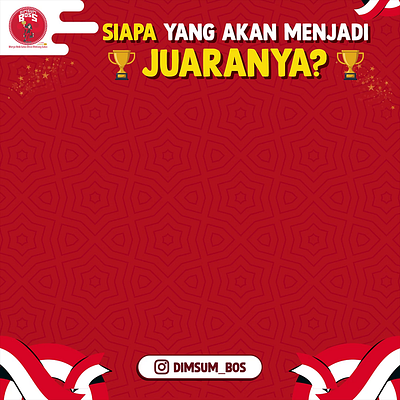 Simple Instagram Feed Animation with Indonesian Independence Day animation challenge design freepik graphic design indonesian independence day instagram instagram feed motion graphics promotion short animation