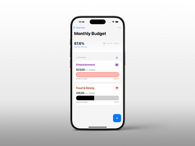 FINIX mobile mock up ui ux