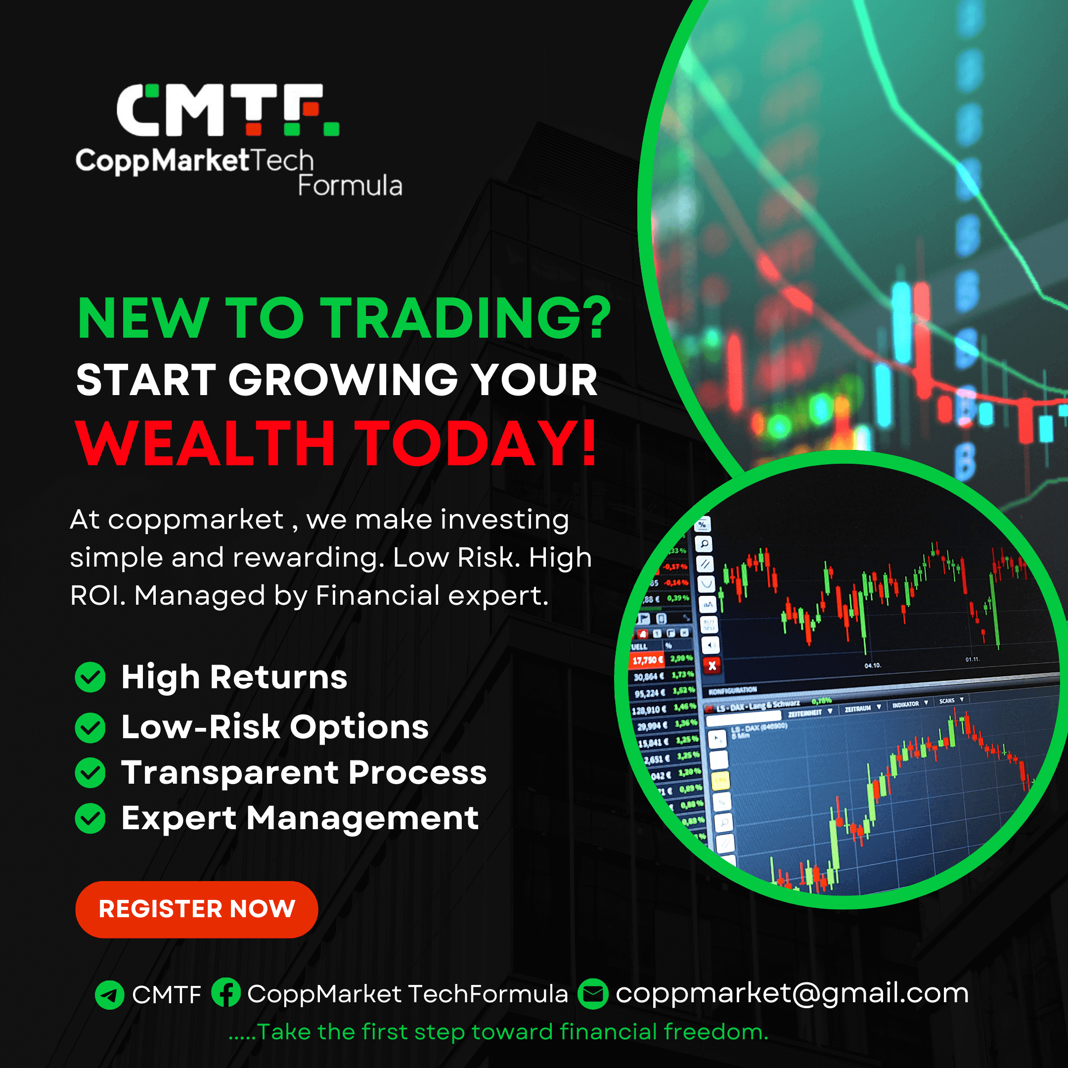 CoppMarketTech Formula (FX) - Flyer Design branding design flyer design graphic design