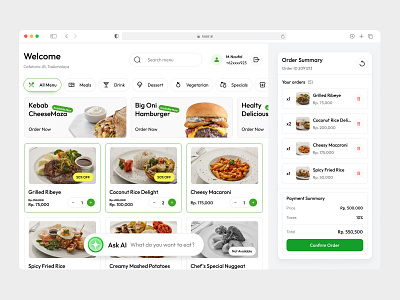 KASIR.AI - POS Restaurant for Tablet cafe cashier dashboard fnb management food minimalist order food pos pos dashboard pos design pos system product design restaurant saas ui ui design ux web web design website