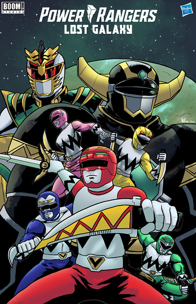 Power Rangers - Lost Galaxy art artist artwork best character illustration comic artist comic cover comic style concept cover drawing hero ideas illustration poster art poster ideas power rangers sketch super hero tokusatsu