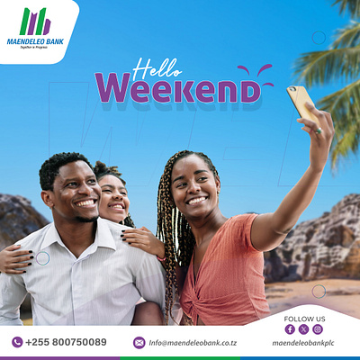 WEEKEND POSTER branding graphic design