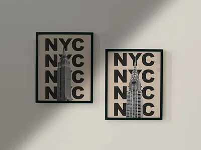 New York posters design graphic design poster print print design typogrpahy