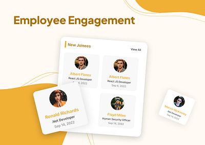 Employee Engagement graphic design sharepoint webpart