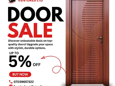 Foreign-Best Ventures (Doors) - Flyer Design branding design flyer design graphic design