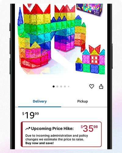 📈 Amazon Price Hike Estimator app design product design product designer ui uxdesign