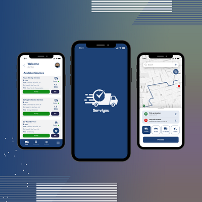 Serviyou service providing app app design mobile service ui uiux ux