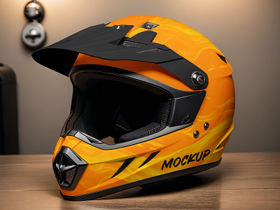 Motorcycle Helmet free freebie garment gear helmet mockup motocross motofreestyle motorcycle newmockuptoday off road protection rider safety sport