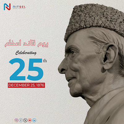 Quaid Day Poster birthday design poster quaid day