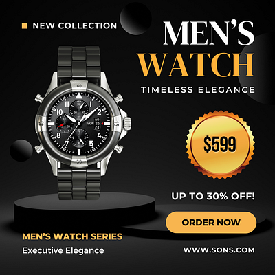 Men's Watch branded mens watch