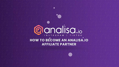 Video Tutorial on How to Become an Analisa.io Affiliate Partner after effect animation graphic design motion graphics premiere screen recorder video short video simple video storyboard tutorial video ui youtube