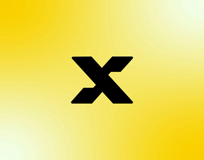 X letter logo Unused