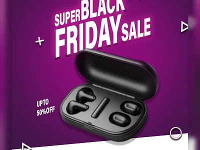 Super Black Friday Sale design graphic design product design social media post