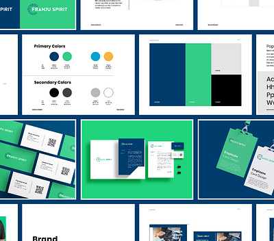 Brand Guideline - Visual Identity Design brand book brand guidelines brand identity brand style guide branding corporate identity design graphic design logo visual identity