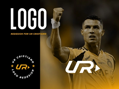 UR Cristiano YouTube Channel Logo Redesign Concept brand design brand identity brand logo brand mark branding branding logo esports logo logo design logo identity logomaker redesign redesign brand redesign logo sports logo ur brand ur cristiano logo ur logo ur logo redesign visual identity visual logo