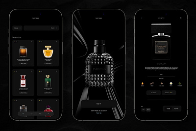 Perfume app design app app design fragrance mobile mobile app mobile design mobile ui perfume perfume app perfume shop ui user interface