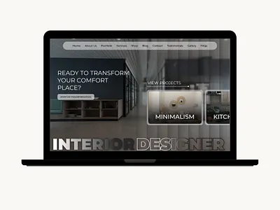 Interior designing website app branding design figma graphic design illustration interior designing logo typography ui ui ux ux
