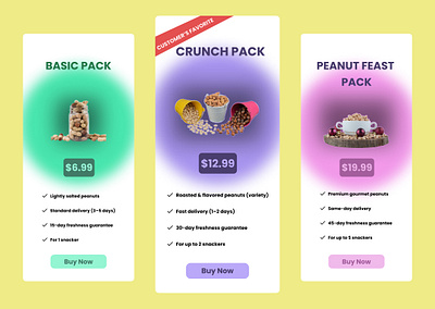 Daily Challenge 30 - Pricing challenge030 dailyui desktop pricing