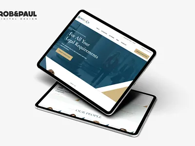 Bowen & Co. Solicitors branding design logo ui websitedesign