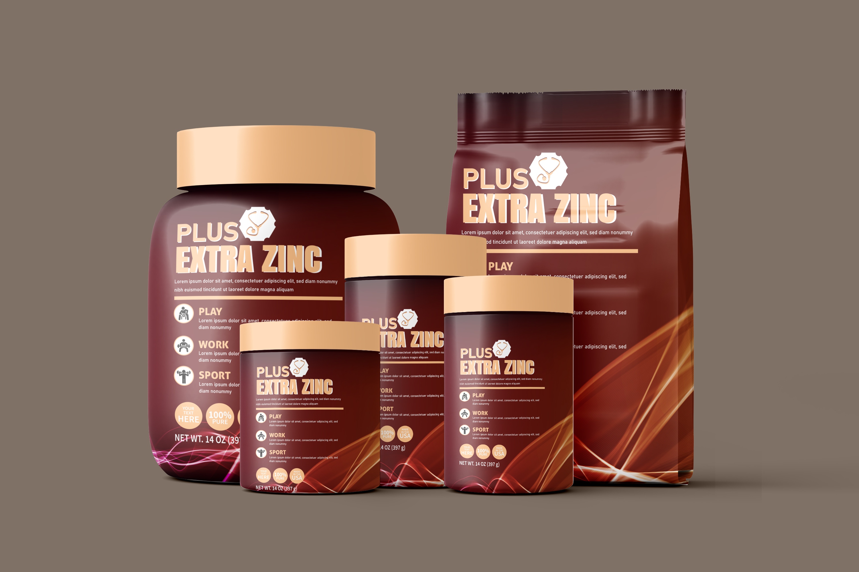 Example of Attractive Pouch And Packaging Design