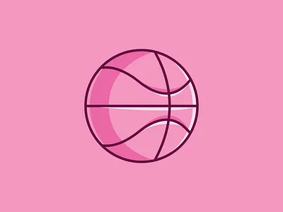 Basketball illustration ball ball illustration ball logo basket basket illustration basketball basketball ball basketball icon basketball illustration basketball logo dribbble hello dribbble icon illustration logo pink basketball pink illustration