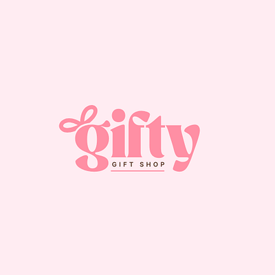 "GIFTY" GIFT SHOP BRANDING 3d branding design graphic design illustration logo typography ui ux vector