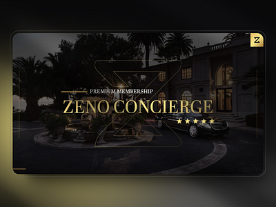 Luxury Concierge App Pitch Deck app concept concierge dark design elegant design high ticket luxury pitch deck ui ux