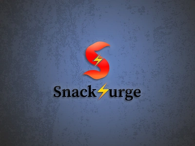 Snack Surge [BRAND IDENTITY] aesthetic branding cretivity graphic design instagram logo motion graphics poster