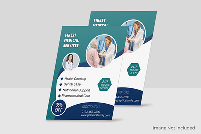 Medical Flyer Design adobe illustrator adobe photoshop any design banner branding business flyer catalogue company flyer design flyer flyer template graphic illustration indesign logo menu design poster design print travel flyer