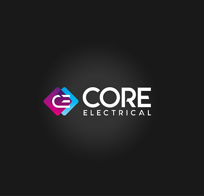 LOGO DESIGN(CORE ELECTRICAL) branding design graphic design logo design vector